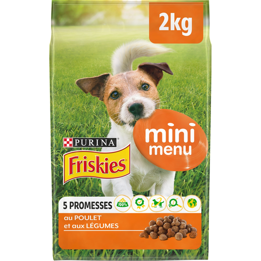 [7613031384686] FRISKIES Mini croquetas pollo y verduras 2 kg