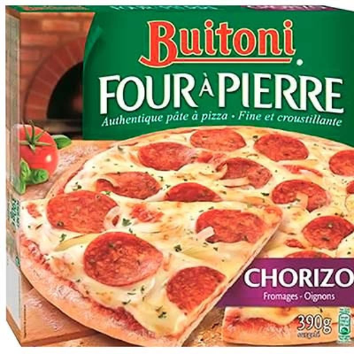[7613032261795] BUITONI Pizza Fourpierre Chorizo 390 g