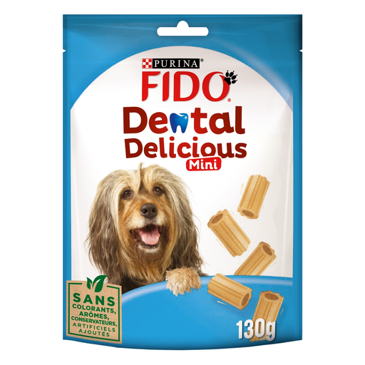 [7613032372200] FIDO Friandises pour chien Dental Delicious 130 g