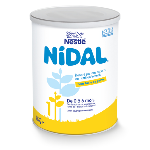 [7613032405687] NESTLE NIDAL Leite infantil em pó 1ª idade, de 0 a 6 meses 800 g