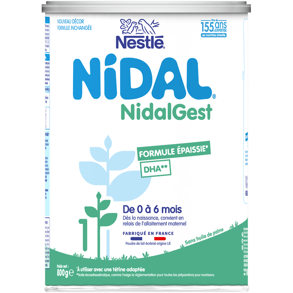 NESTLE NIDAL GEST First Age Infant Milk Powder 800 g