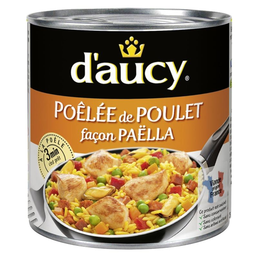 [3017800226421] D'AUCY Salteado Pollo Paella 290 g