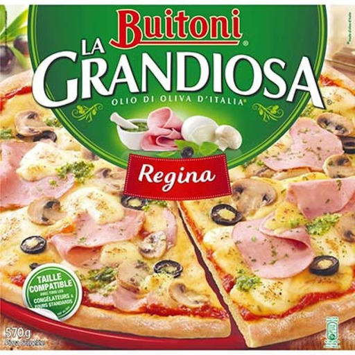 [7613033139642] BUITONI Pizza La Grandiosa Régina 570 g