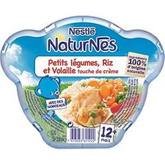 Nestle 230G Naturnes Legumes Riz Poulet Creme