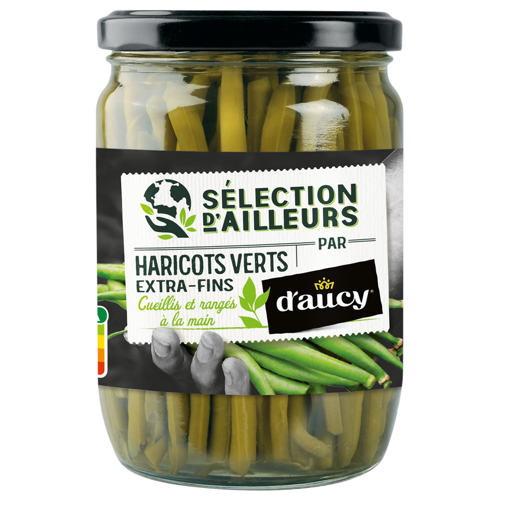 D'AUCY Judías verdes extrafinas Sélection d'Ailleurs 280 g