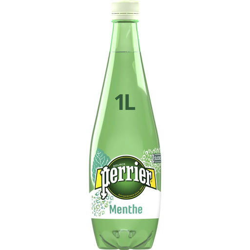 [7613034115331] PERRIER Eau gazeuse aromatisée saveur menthe 1 L