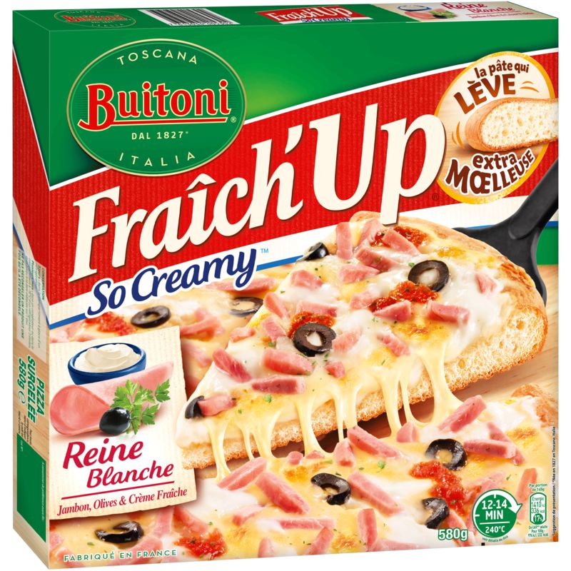 Buitoni Buit Pizz So Creamy Reine 580G