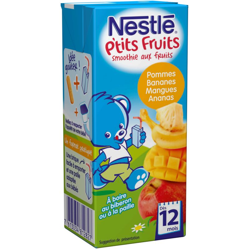 Nestle 200Ml Smoothie Banane Mangue Ananas