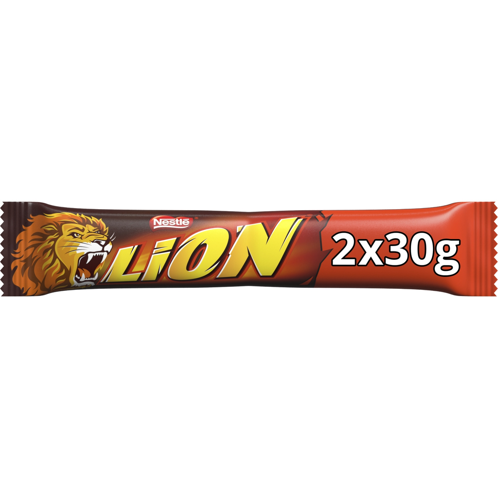 LION Barras de chocolate de leite 2x30g
