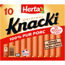 KNACKI 100% Pork Sausages Reduced Salt 350 g