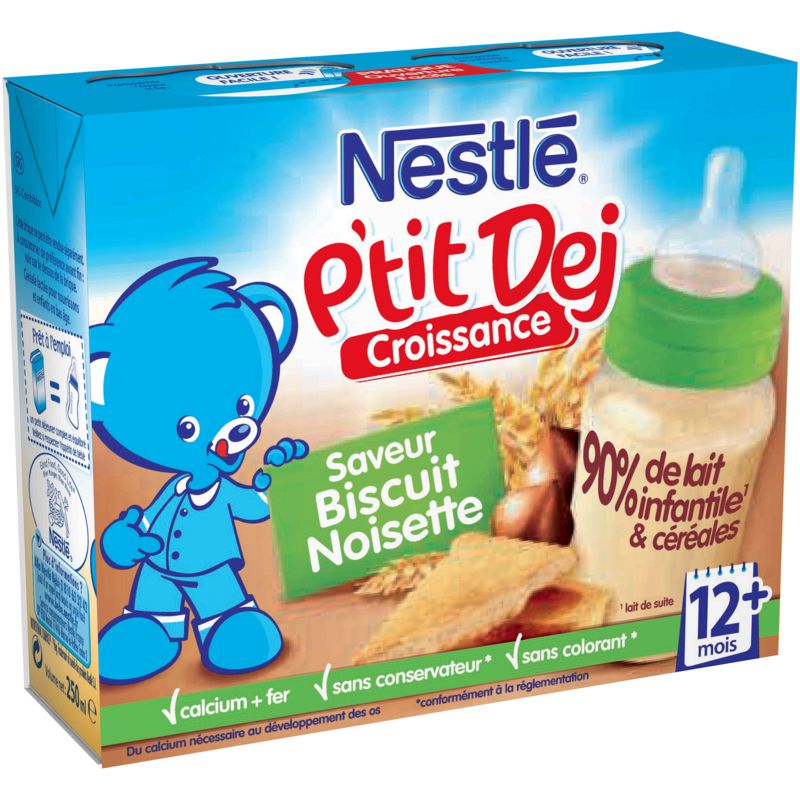 Nestle 2X250Ml Ptit Dej Noiset.Nestle