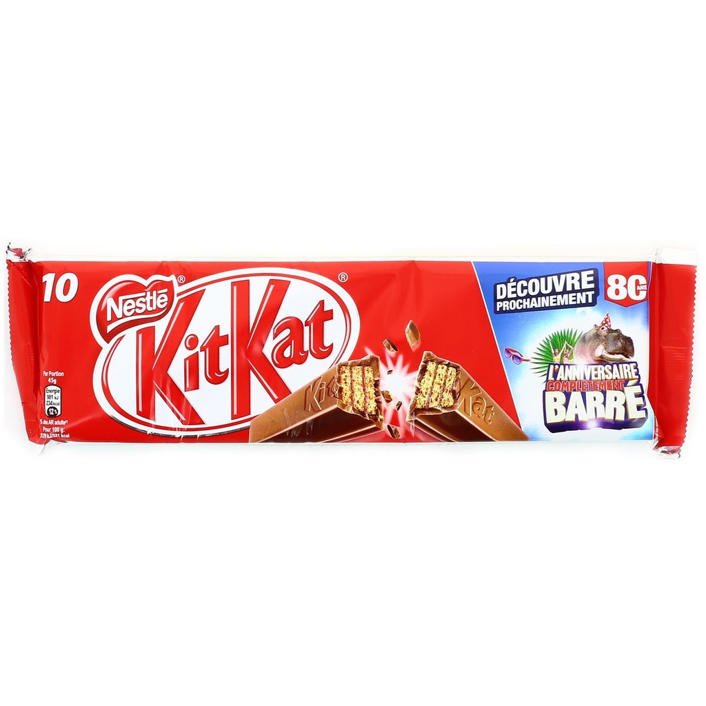 Kitkat 10X45G Kit Kat Nestle