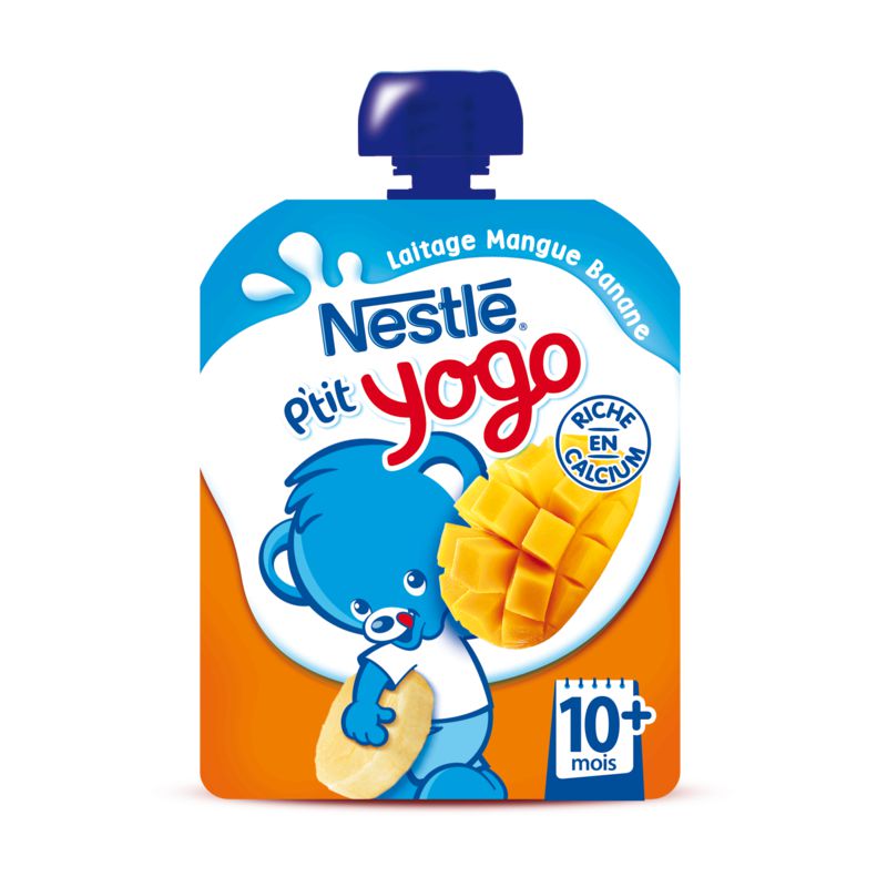 Nestle 90G Ptit Yogo Mangue/Banane