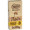 NESTLE Dark baking chocolate 3 bars of 205 g