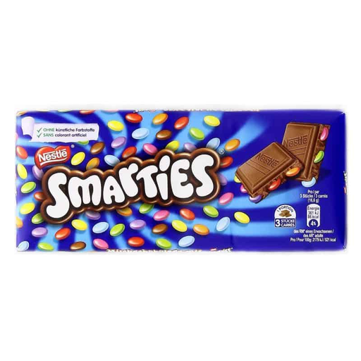 [7613035078581] NESTLE Tableta de Chocolate Smarties 100 g