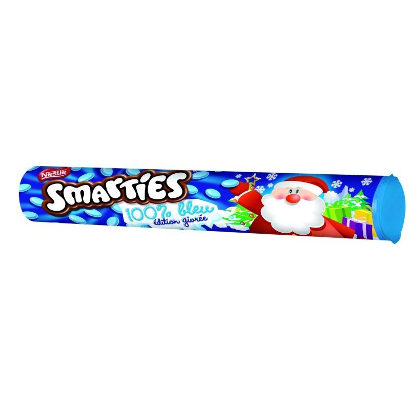 SMARTIES Bonbons de chocolat au lait Bleu Édition Givrée 150 g