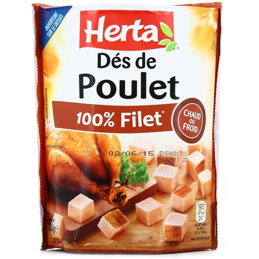 [7613035143982] HERTA Chicken Cubes 130 g
