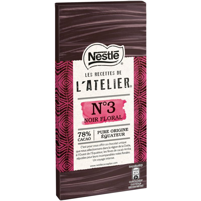 Nestle Nstle Lrla Noir Floral78% 100G