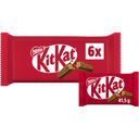 KITKAT Gaufrette enrobée de chocolat au lait les 6 41,5 g