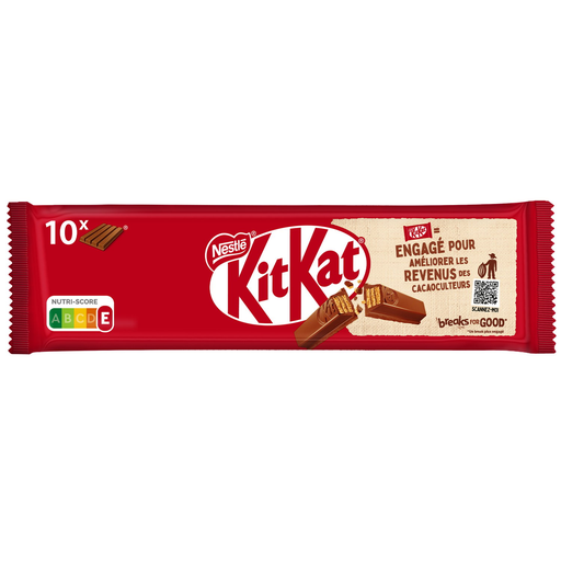 [7613035366749] KITKAT Milk Chocolate Bars 10 x 41.5 g