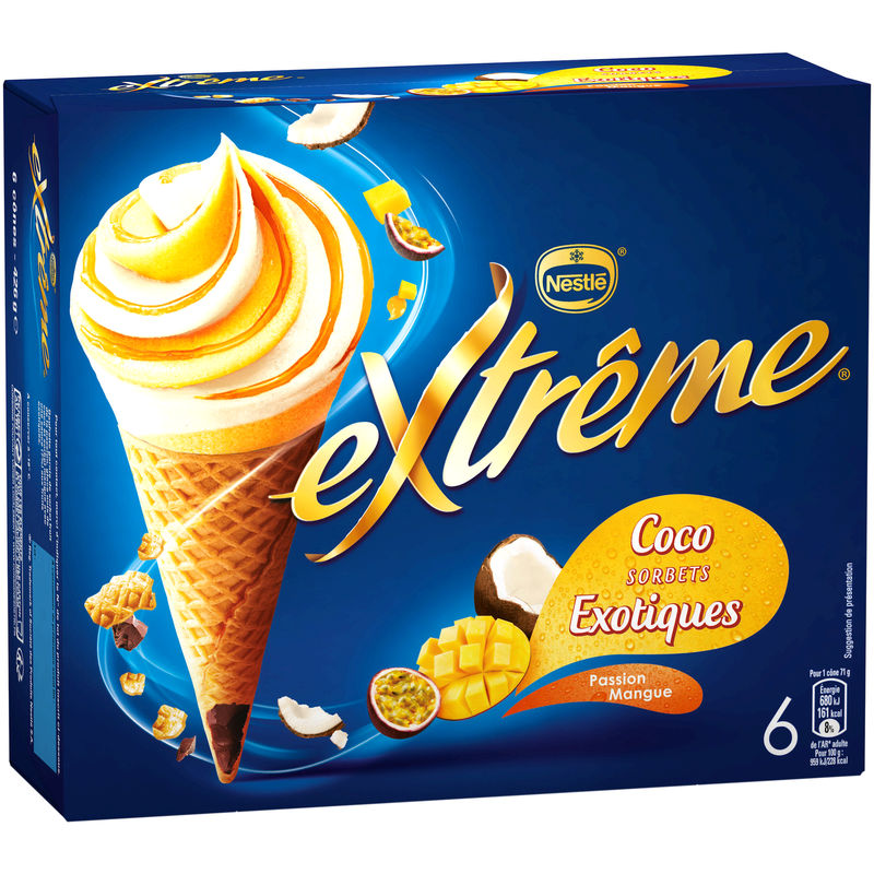 Nestle Extrem Cone Passion X6 426G