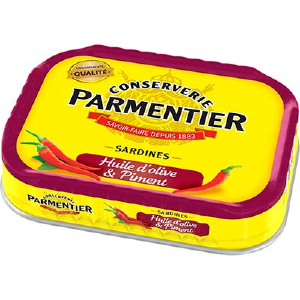 PARMENTIER Sardinhas com Piri-Piri e Aromas 135 g