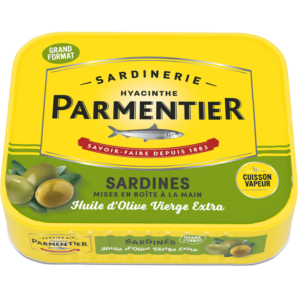 PARMENTIER Sardines in extra virgin olive oil 232 g
