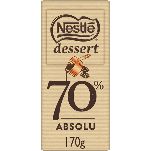 [7613035859098] NESTLE Chocolate preto 70% absolu 170 g