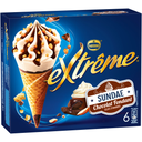 EXTREME Gelados chocolate fondant pedaços de amêndoa 396 g