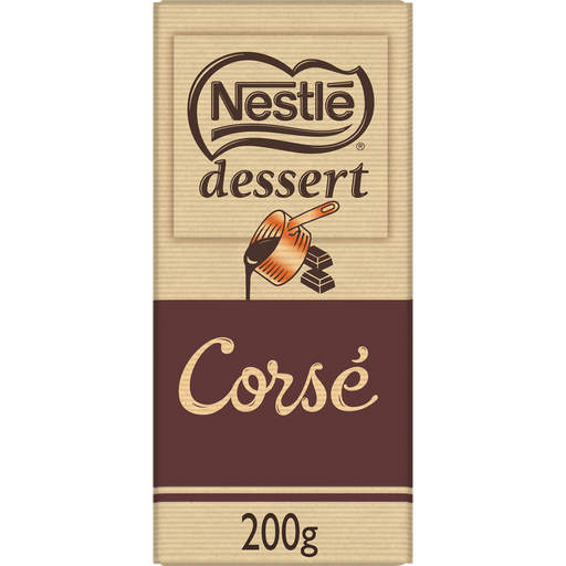 [7613035898646] NESTLE Chocolate negro intenso para culinária 200 g