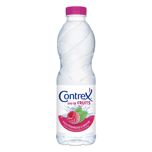 [7613035901919] CONTREX Fruit Water Raspberry/Mint 1 L