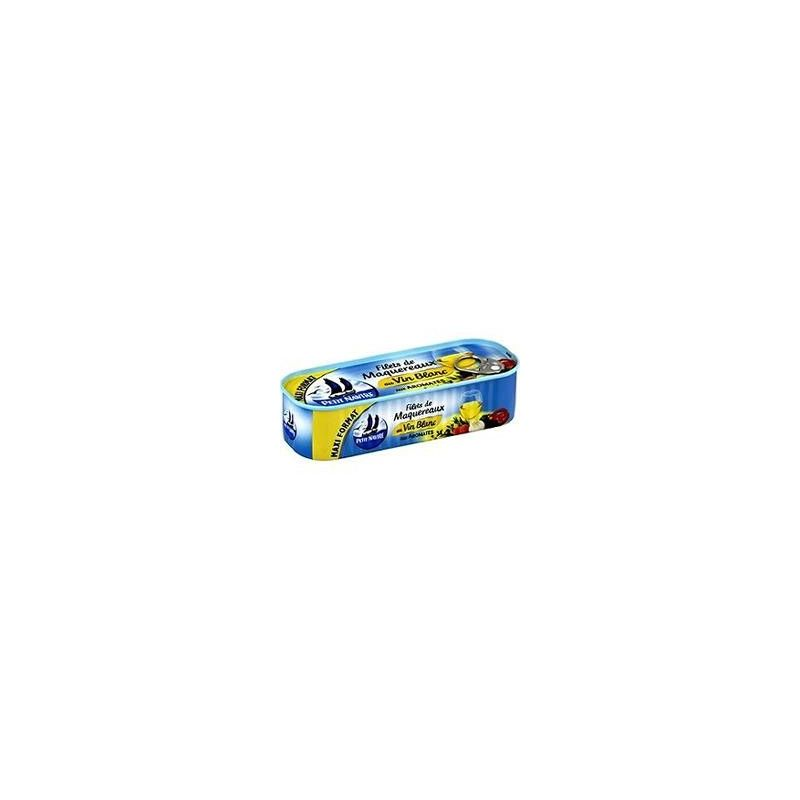 P.NAVIRE P'TIT Small Mackerel Fillets White Wine/Herbs 235 g