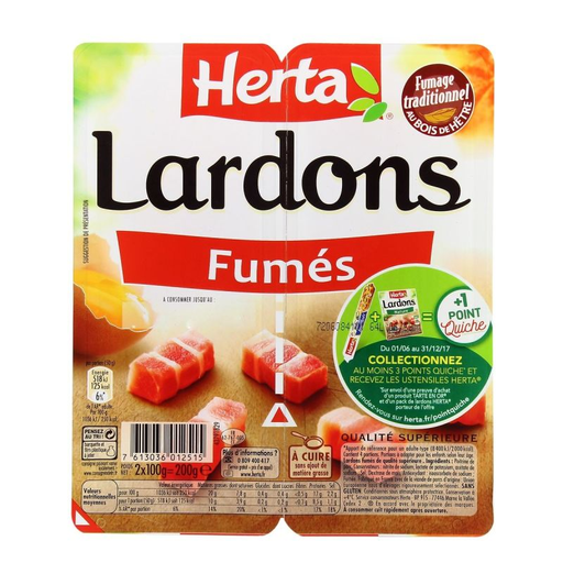 [7613036012515] HERTA Smoked Bacon Bits 200 g