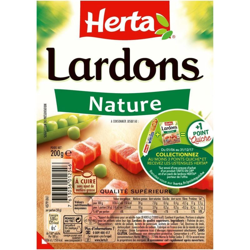 HERTA Bacon bits 200 g
