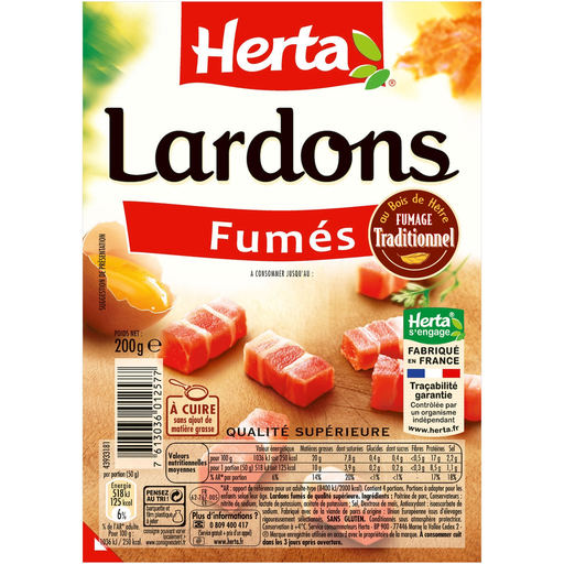 [7613036012577] HERTA Smoked Bacon Bits 200 g