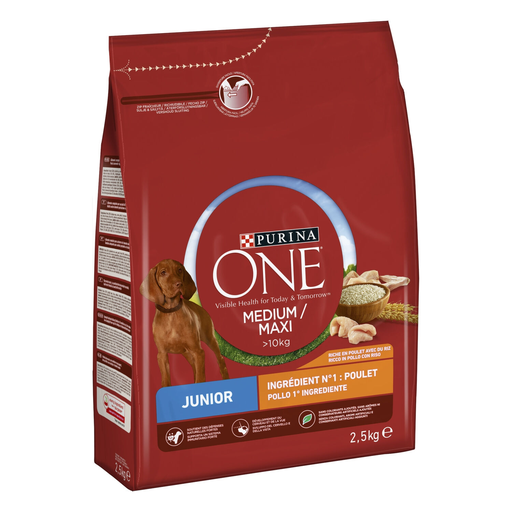 [7613036118651] PURINA ONE Croquetas para perro junior 2,5 kg