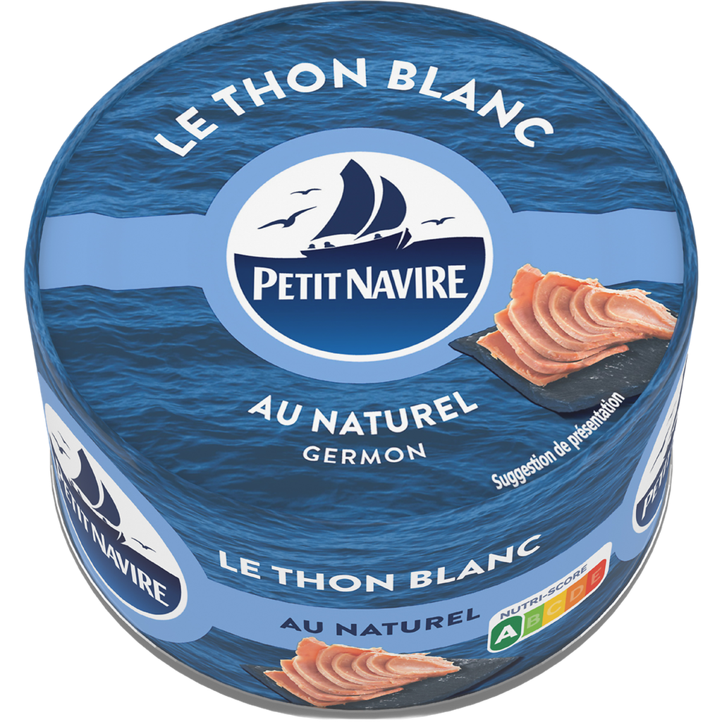 PETIT NAVIRE Whole White Tuna in Natural Juice 93 g