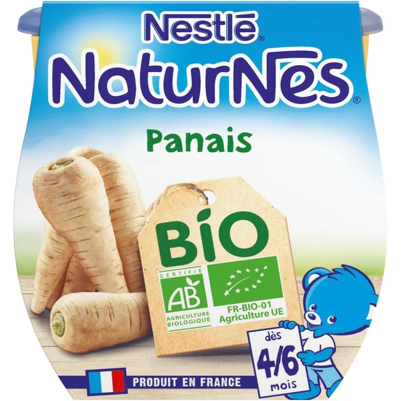 NATURNES Nestle Organic Parsnip 2x130g
