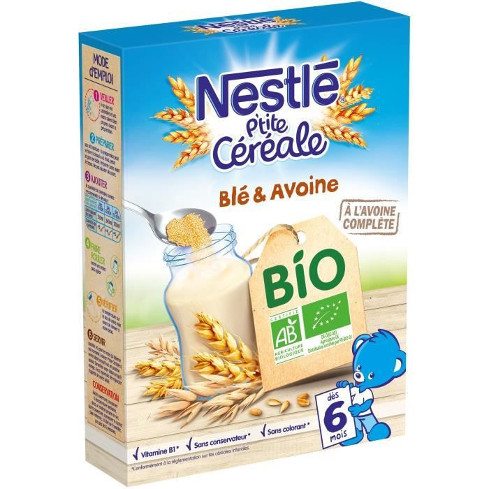 Nestle Nesaint P'Tite Cer Bio Ble Avo240