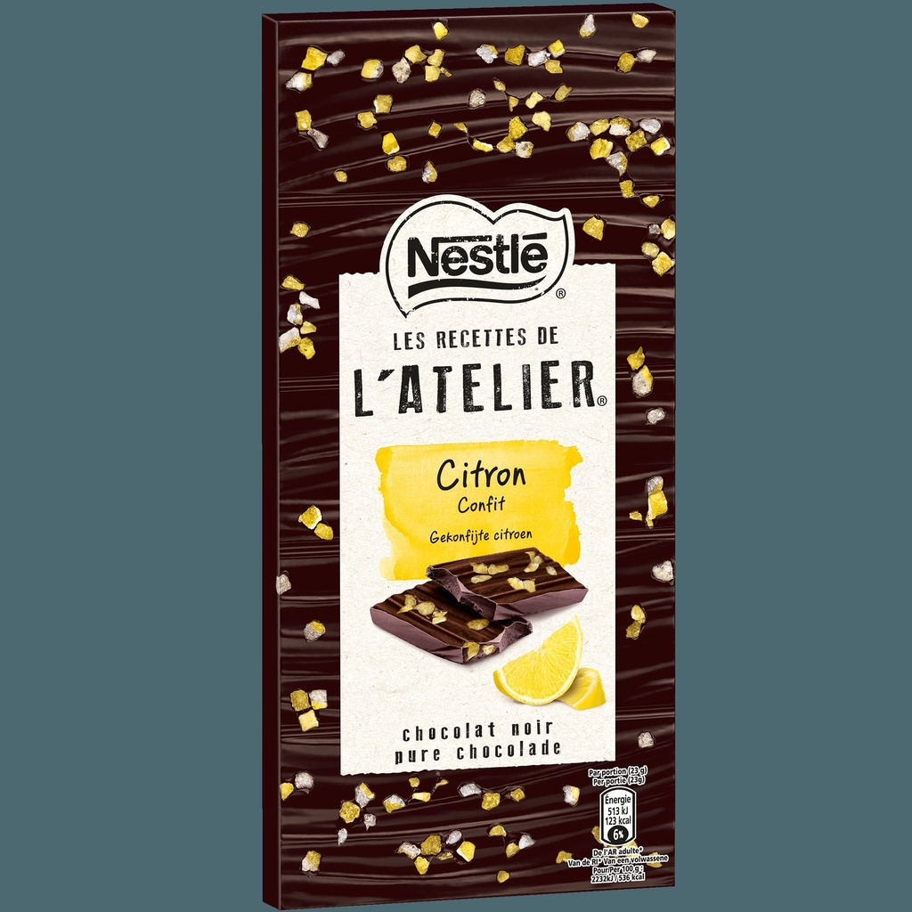 Nestle Lrda Noir Citron 15G