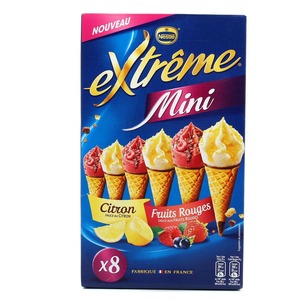 Nestle Mini Extrem Citron Rouge 8