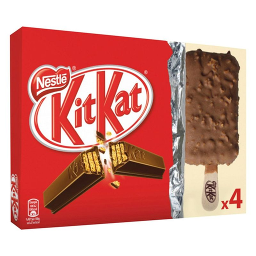 [7613036489447] NESTLE Kit Kat Ice Cream Sticks X4 248 g