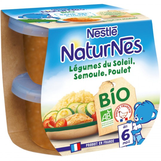 Nestle Nes.Nat Bio Sol/Sem/Plt2X190G