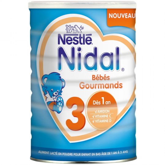 Nestle Nidal 3 Gourmand Frjns043 Bte 6X800G Fr