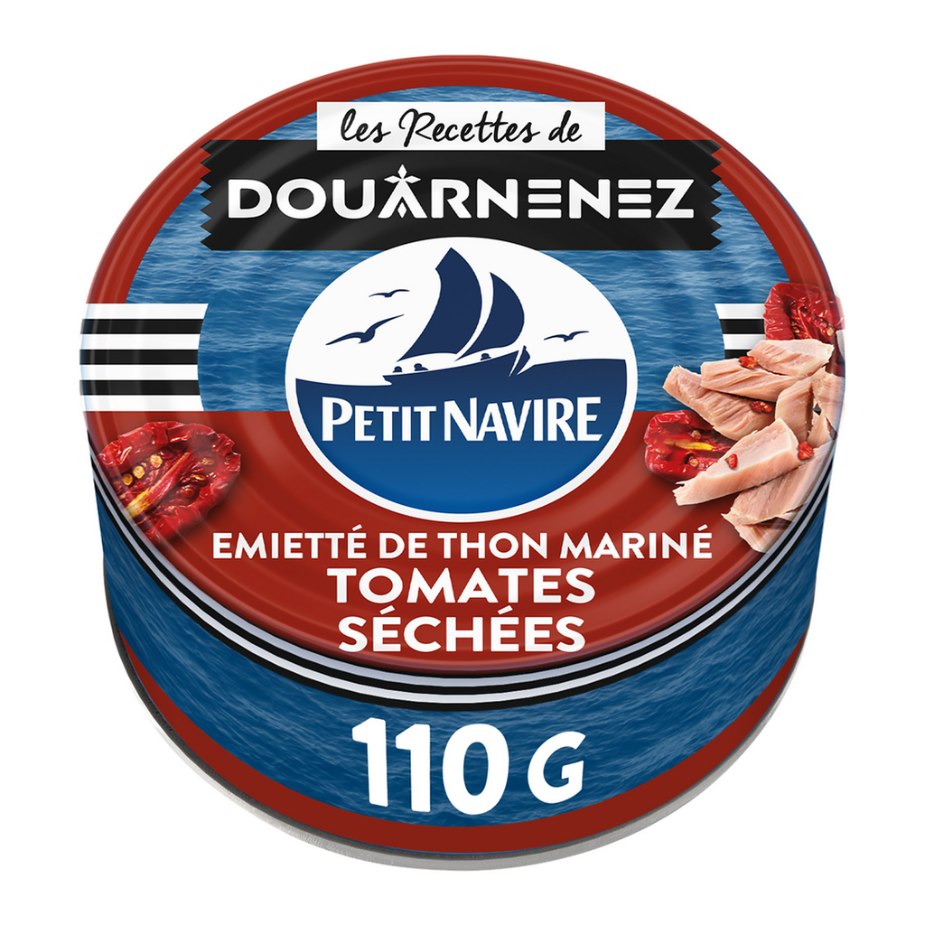 PETIT NAVIRE Le Mariné Atum lascado com tomate seco 110 g