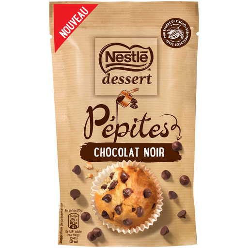 [7613036938143] NESTLE Pepitas de chocolate negro repostero 100 g