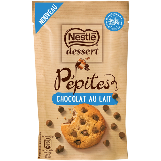 [7613036938174] NESTLE Milk chocolate chips 100 g