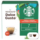 STARBUCKS Capsules de café compatibles Dolce Gusto Single-Origin Colombia 12 capsules