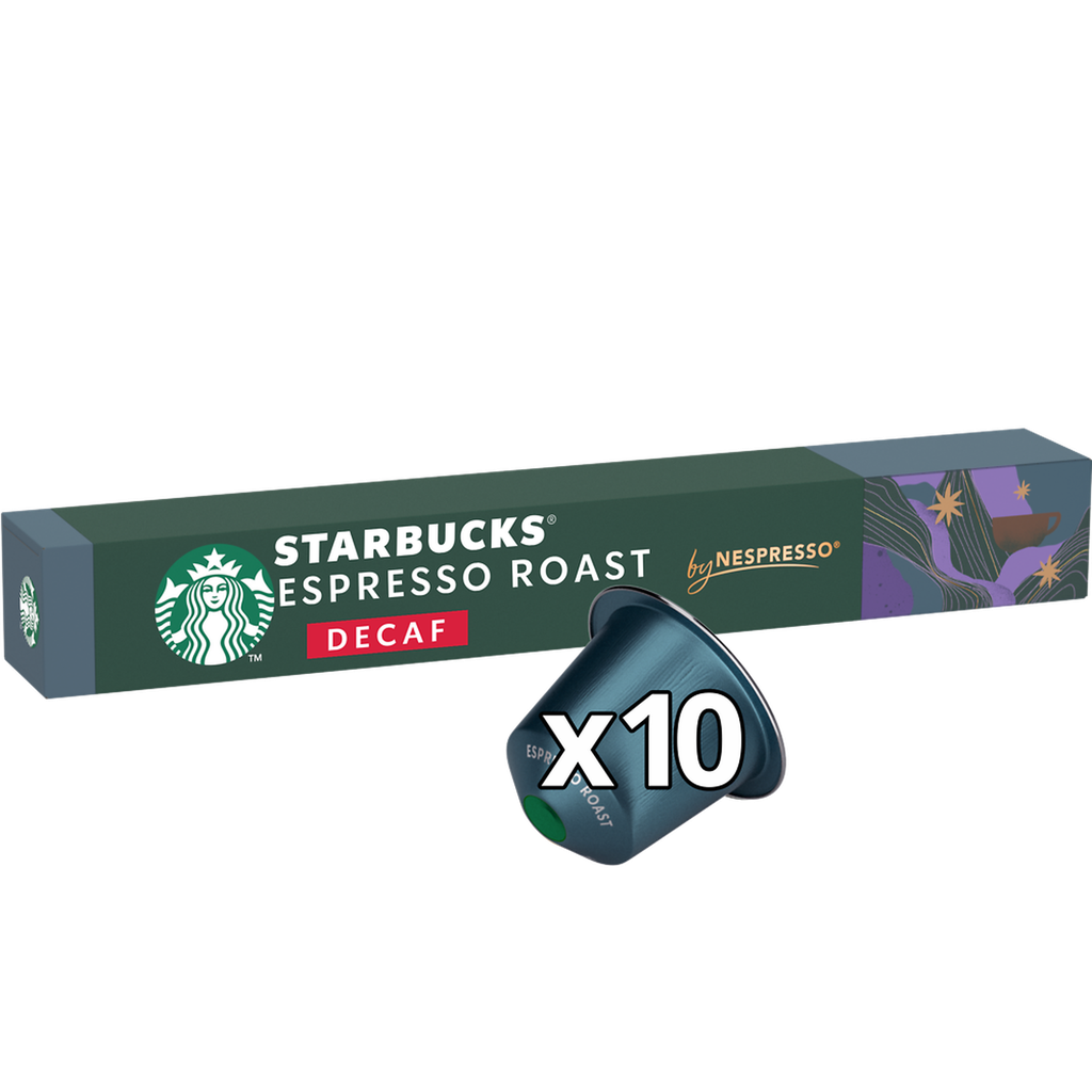 STARBUCKS Espresso Roast Decaf Coffee Capsules Intensity 11, 57g