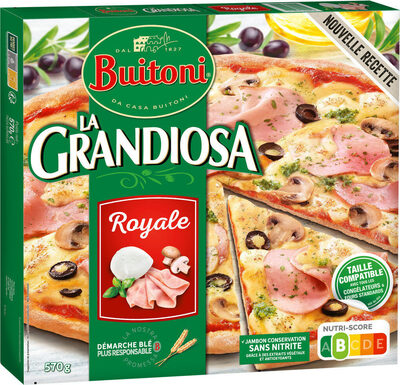 [7613037050912] BUITONI Pizza Grandiosa Royale 570 g